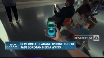 Video: Pemerintah Larang iPhone 16 di RI Jadi Sorotan Media Asing