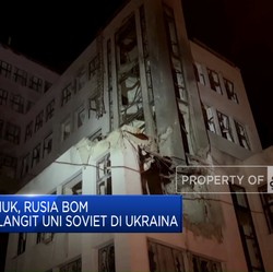 Video: Putin Ngamuk, Rusia Bom Pencakar Langit Uni Soviet di Ukraina