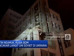 Video: Putin Ngamuk, Rusia Bom Pencakar Langit Uni Soviet di Ukraina