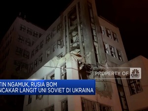 Video: Putin Ngamuk, Rusia Bom Pencakar Langit Uni Soviet di Ukraina