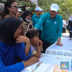 HUT ke-25 KKP, Makan Bergizi Gratis Digelar di Kepulauan Seribu