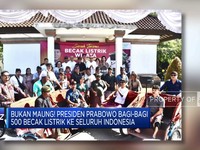 Presiden Prabowo Bagi-Bagi 500 Becak Listrik ke Seluruh Indonesia