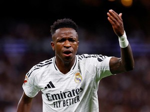 Real Madrid Vs Osasuna: Vinicius Bahagia Cetak Hat-trick, tapi...