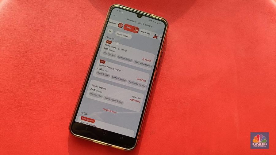 Telkomsel terus mengembangkan MyTelkomsel menjadi superapp. Terbaru perusahaan menyelipkan sejumlah fitur hiburan terbaru untuk para pelanggan. (CNBC Indonesia/Novina Putri Bestari)