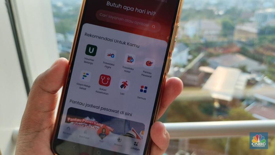 Telkomsel terus mengembangkan MyTelkomsel menjadi superapp. Terbaru perusahaan menyelipkan sejumlah fitur hiburan terbaru untuk para pelanggan. (CNBC Indonesia/Novina Putri Bestari)