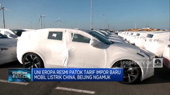 Video: Uni Eropa Resmi Patok Tarif Impor Baru Mobil Listrik China