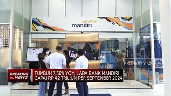 Video: Laba Bank Mandiri Capai Rp 42 Triliun per September 2024