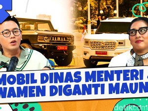 Mobil Dinas Menteri & Wamen Diganti Maung