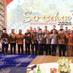 Potret Khidmat Acara Sarasehan Hari Jadi Humas Polri yang ke-73