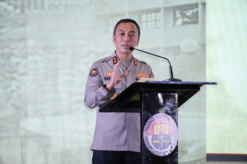 Divisi Humas Polri menggelar sarasehan bersama para Kadivhumas terdahulu, sejumlah pimpinan media, dan para wartawan. Sarasehan itu dalam rangka syukuran Hari Jadi Humas Polri ke-73 di The Tribrata, Jakarta. (Dok: Humas Polri)