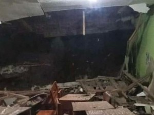 Tebing 3 Meter di Karangkobar Banjarnegara Longsor Timpa Ruang Kelas MI