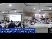 Video: Menteri PKP Maruarar Sirait Gebrak Meja Saat Rapat Internal