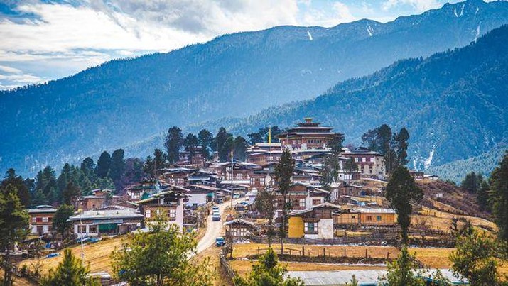 Negara Bhutan. (iStockphoto/tonyzhao120)