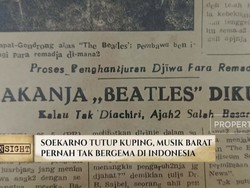 Video: Saat Soekarno Larang "Asing" di RI, The Beatles Tak Boleh Eksis