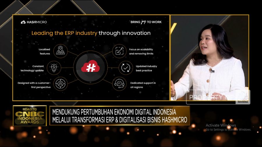 Strategi HashMicro Bantu Industri Majukan Bisnis Lewat Inovasi ERP (CNBC Indonesia TV)