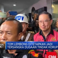 Video: Tom Lembong Ditetapkan Jadi Tersangka Dugaan Korupsi Impor Gula