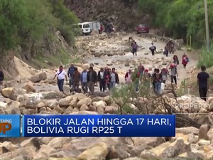 Video: Demo Bikin Bolivia Rugi Rp 25 T