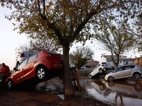 95 Orang Tewas, Potret Banjir Dahsyat Porak-porandakan Spanyol