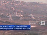 Video: Israel Bombardir Kota Bersejarah Lebanon Timur, 19 Orang Tewas