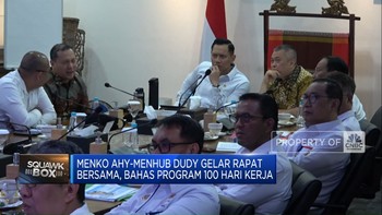 Video: Menko AHY & Menhub Dudy Rapat, Bahas Program 100 Hari Kerja