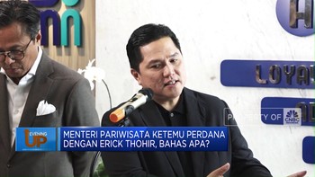 Video: Menteri Pariwisata Ketemu Erick Thohir, Bahas Apa?