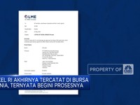 Video: Nikel RI Akhirnya Tercatat di Bursa Dunia, Begini Prosesnya!