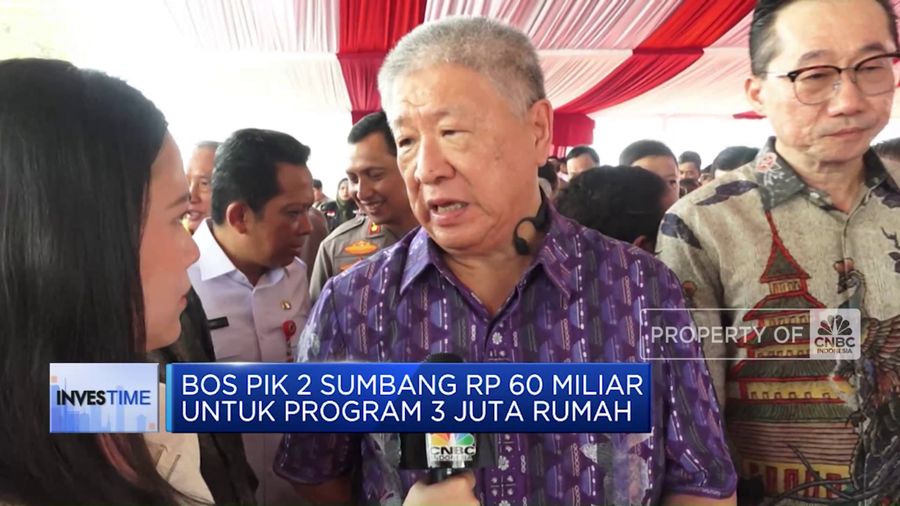 Aguan Sumbang Rp 60 Miliar Untuk Program 3 Juta Rumah