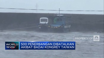 Video: Badai Ganas Terjang Taiwan Tewaskan Nenek Usia 56 Tahun