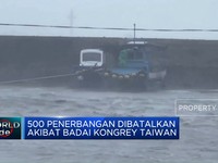 Video: Badai Ganas Terjang Taiwan Tewaskan Nenek Usia 56 Tahun