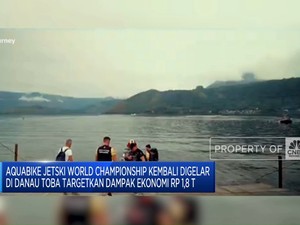 Video: Aquabike Jetski World Championship Digelar di Danau Toba