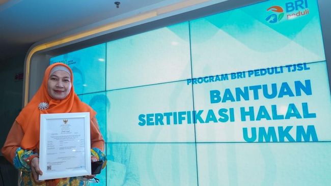 Tingkatkan Daya Saing, BRI Peduli Gelar Bantuan Sertifikasi Halal UMKM