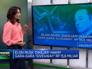  Elon Musk 'Dikejar' Hakim, Gara-Gara 'Giveaway' Rp 15,6 Miliar