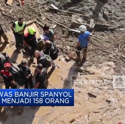 Video: Korban Banjir Tewas Banjir Spanyol Bertambah Menjadi 158 Orang