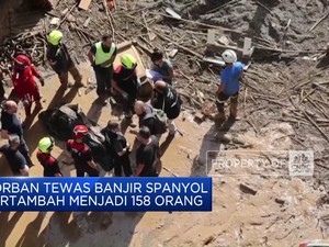 Video: Korban Banjir Tewas Banjir Spanyol Bertambah Menjadi 158 Orang