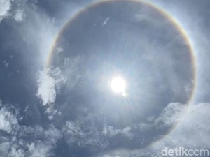 Fenomena Matahari Dikelilingi Cincin Saat Penahbisan Uskup Pertama Labuan Bajo