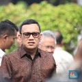 Abdul Kadir Karding di istana Negara, Jakarta. (CNBC Indonesia/Tri Susilo)