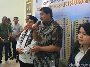 Ara Temui Calon Penyewa di Open House Rusunawa Pasar Rumput