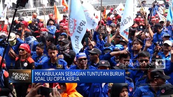 Video: MK Kabulkan Sebagian Tuntutan Buruh Soal UU Cipta Kerja