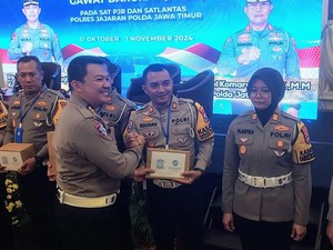 Polres Bondowoso Raih Penghargaan Tekan Kecelakaan Lalin Tipe C