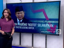 Video: Prabowo 'Ngotot' Selamatkan Pabrik Tekstil Sritex
