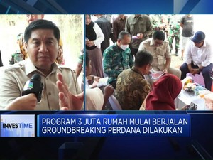 Program 3 Juta Rumah Mulai Berjalan, Groundbreaking Perdana dilakukan