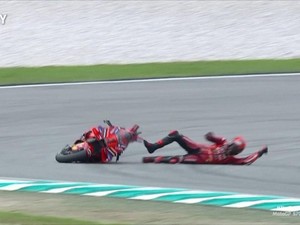 Apes, Ini Sebab Bagnaia Jatuh di Sprint Race MotoGP Malaysia