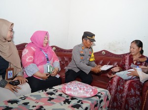 Bayi Tanpa Anus di Ponorogo Dapat Bantuan dari Kapolres