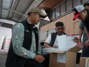 3.877.484 Surat Suara Pilkada Serentak 2024 Tiba di Kota Bandung