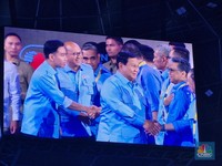 Deklarasikan GSN, Prabowo Didampingi Gibran