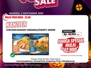 Chicken Nugget Kanzler Diskon Gede-gedean di Transmart Full Day Sale