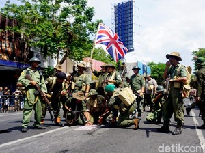 Catat Rek! Titik Parkir Saat Parade Surabaya Juang Siang Ini