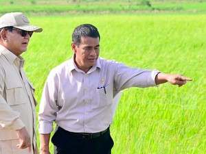 Video: Kunker Perdana, Prabowo Tinjau Lumbung Pangan di Merauke