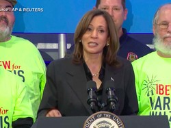 Video: Temui Buruh, Kamala Harris Janjikan Investasi di Manufaktur