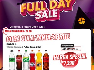 Aneka Minuman Ringan-Teh Dapat Potongan Harga di Transmart Full Day Sale
